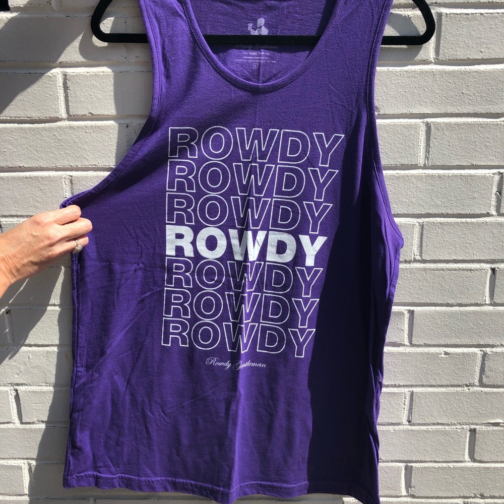 “ROWDY” Rowdy Gentleman Tank
